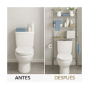 Organizador de Baño 3 Niveles sobre el Inodoro – Sin Taladro y Fácil Instalación